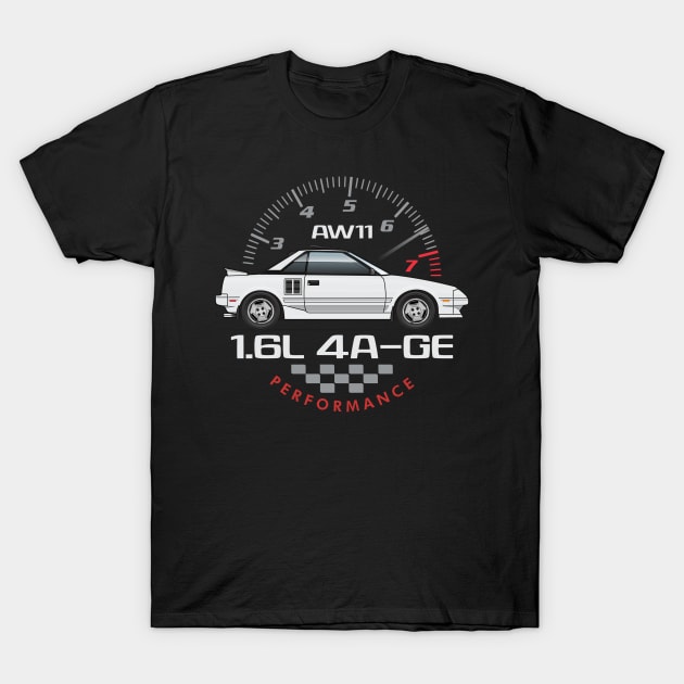 4A-GE-White T-Shirt by JRCustoms44